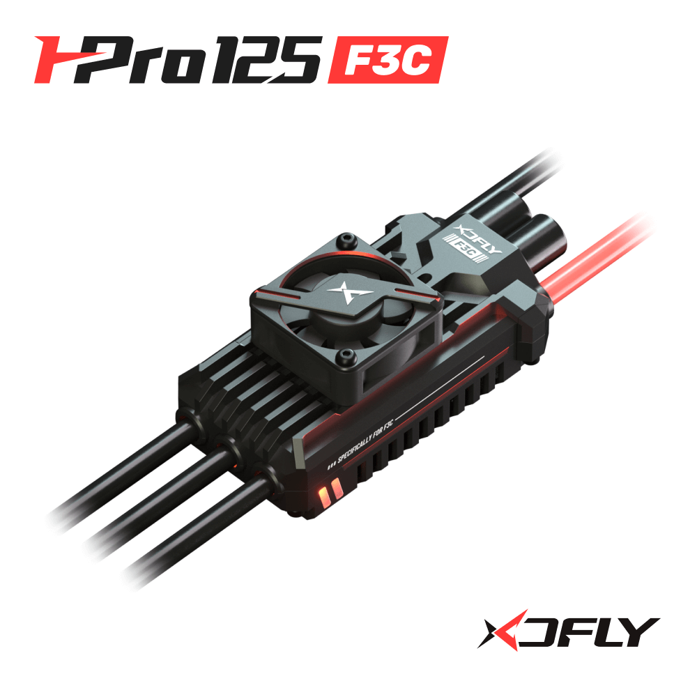 XDFly HPRO 125A ESC 6-14S SBEC For RC Helicopter F3C 600-700