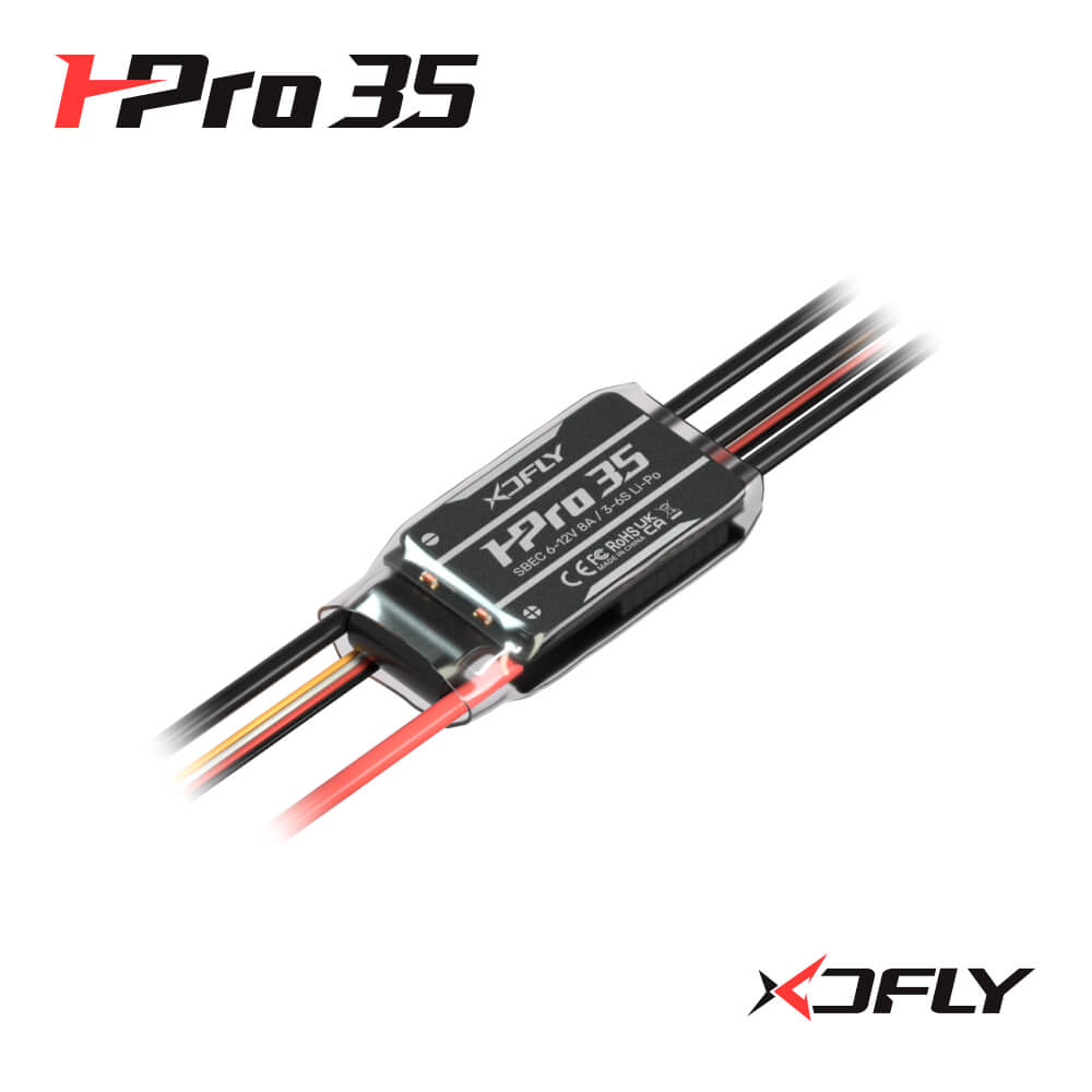 XDFly HPRO 35A ESC 3-6S SBEC For RC Helicopter 250-300 Class