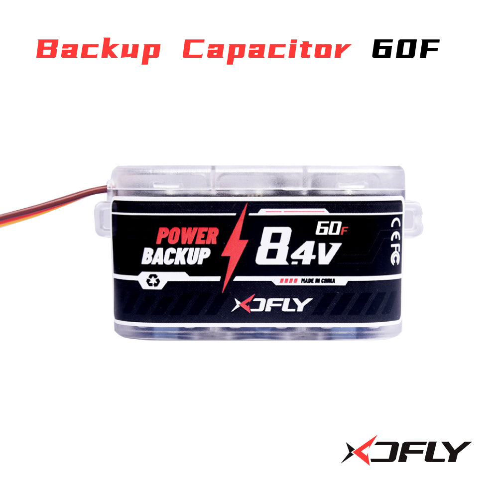 XDFly Power Backup Capacitor 60F 8.4V 25A For RC Helicopter